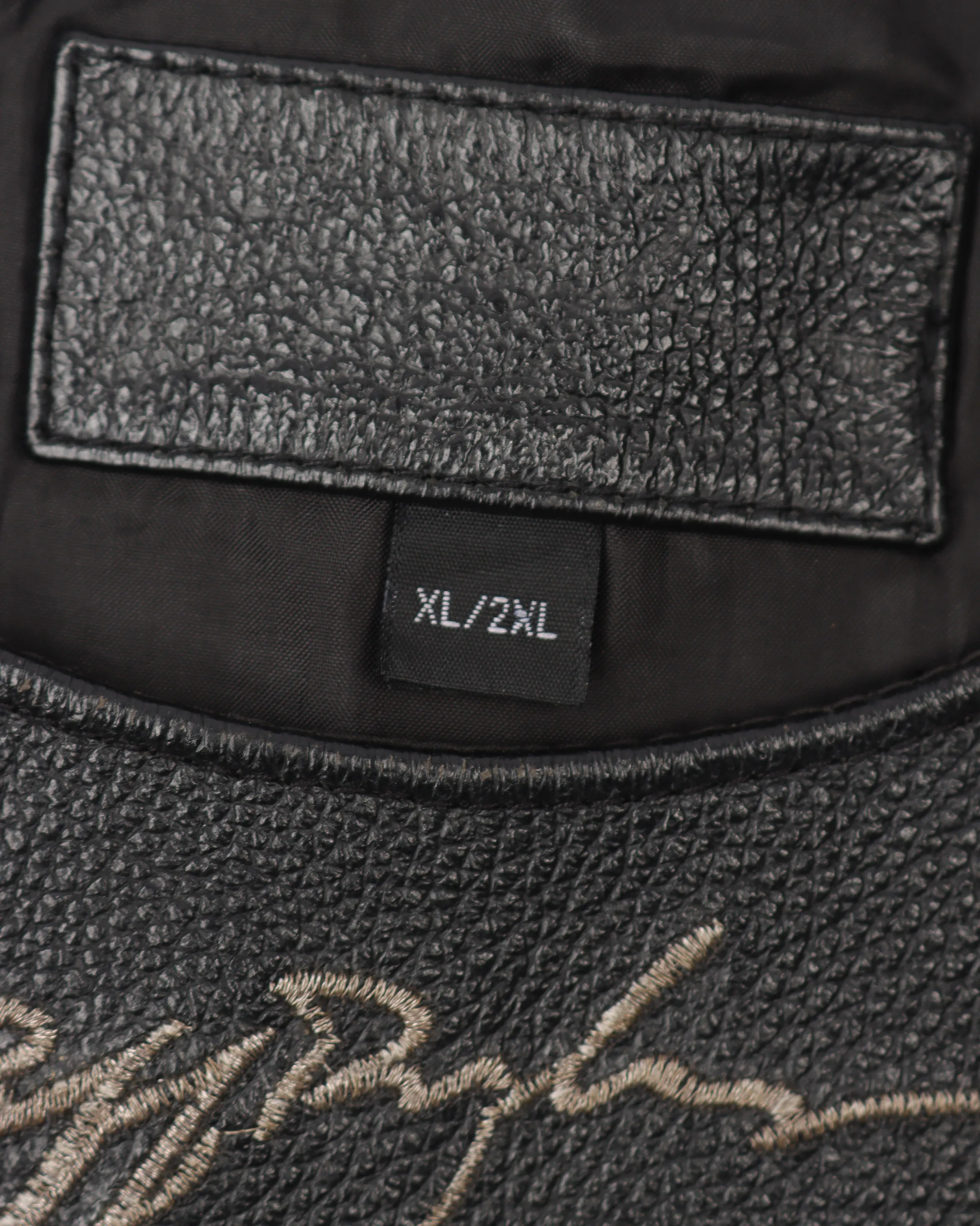 90s Leather Ruff Ryders Member Vest