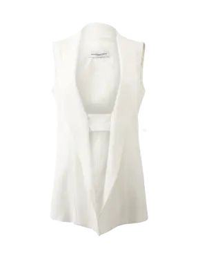 Crepe Suit Vest