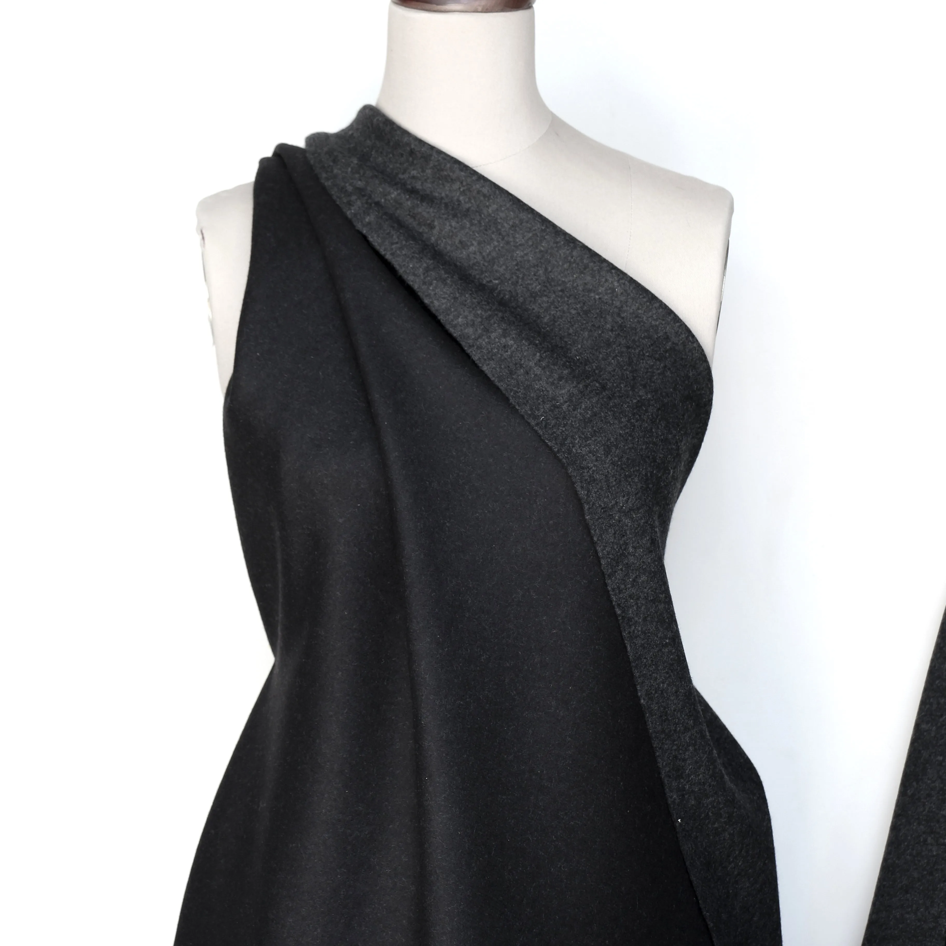 Last Chance of Monopoli Nero/Grigio Double Sided Knit