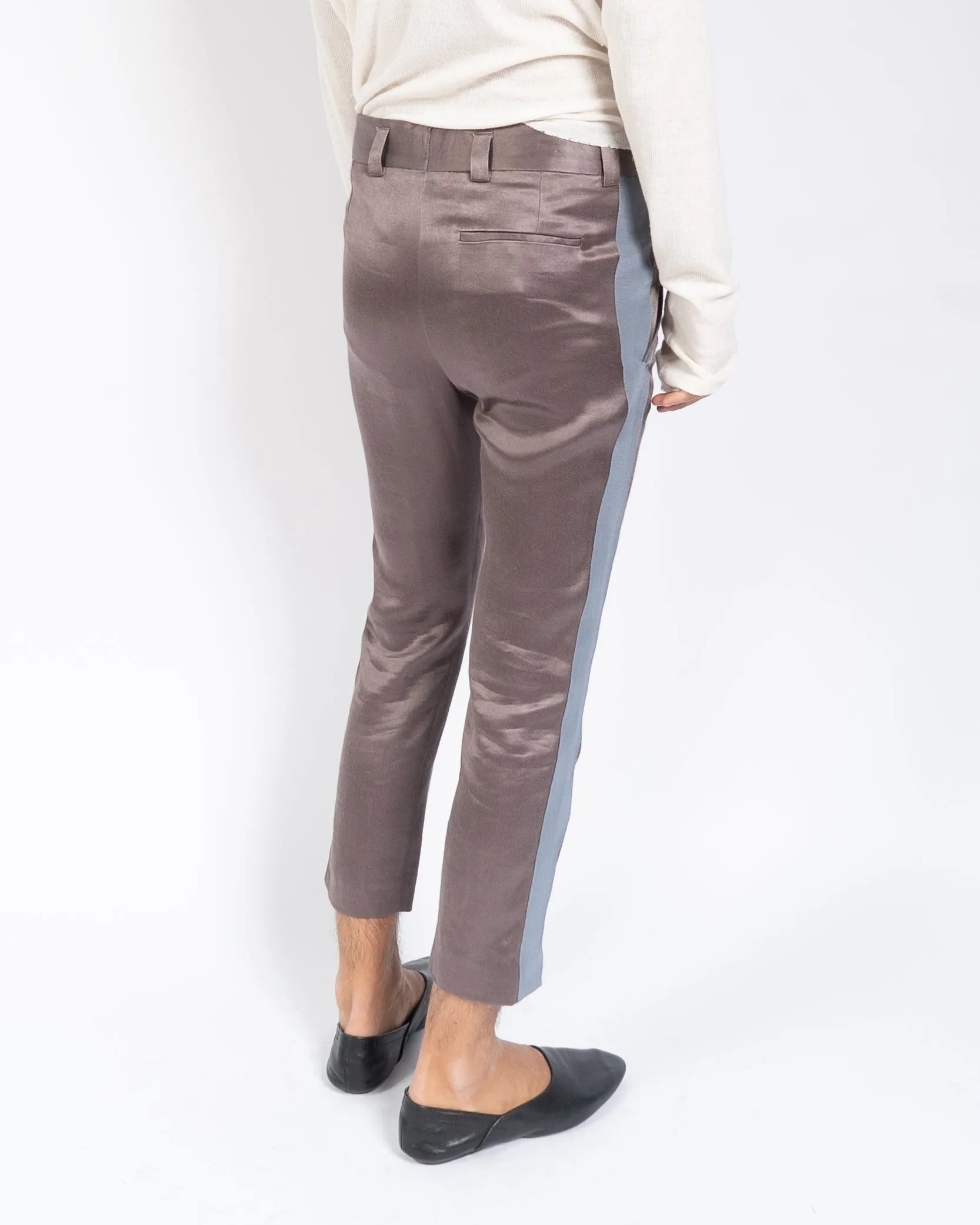 SS15 Lilac Cropped Amorpha Trousers