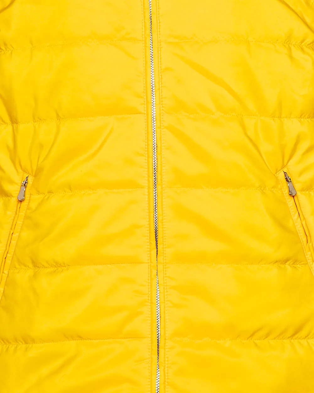 Yellow Quilted Vest