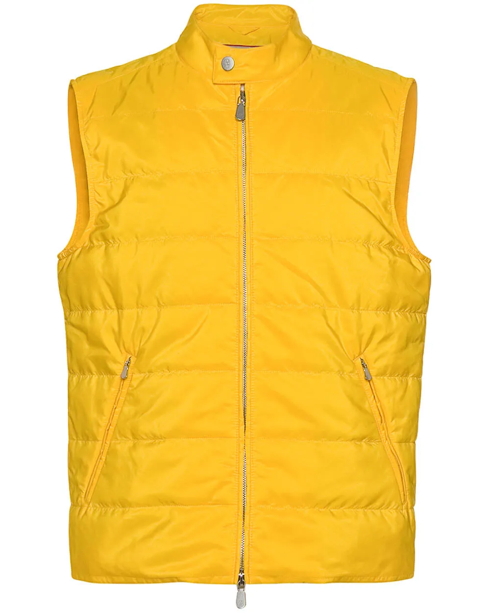 Yellow Quilted Vest